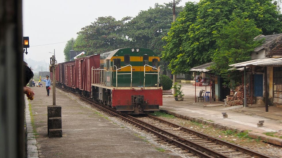 Train Street à Hanoï